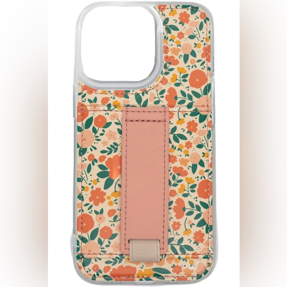 Pink Flower Walli Case for IPhone 12 Pro